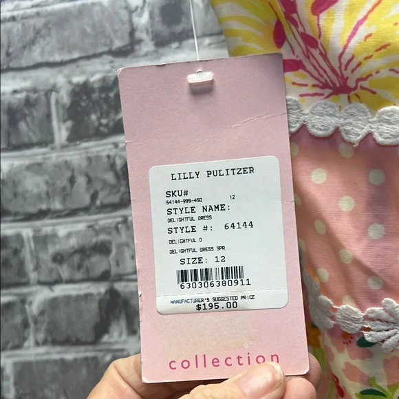 Lilly Pulitzer dress- Pink‎ and Yellow - Picture 4 of 11
